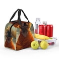 thumbnail image 5 of Sikiie Maple Leaf Meditating Chihuahua Lunch Bag for Women & Men Adult Insulated Lunch Box, Food Lunch Containers Lunch Tote Bags for Work, Travel, Outdoor, 5 of 8