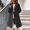 Black, variant on Womens Fuzzy Fleece Long Coat Winter Warm Zip Up Faux Shearling Outerwear Overcoat with Pockets Trendy Thick Fluffy Fall Fashion Teddy Jacket