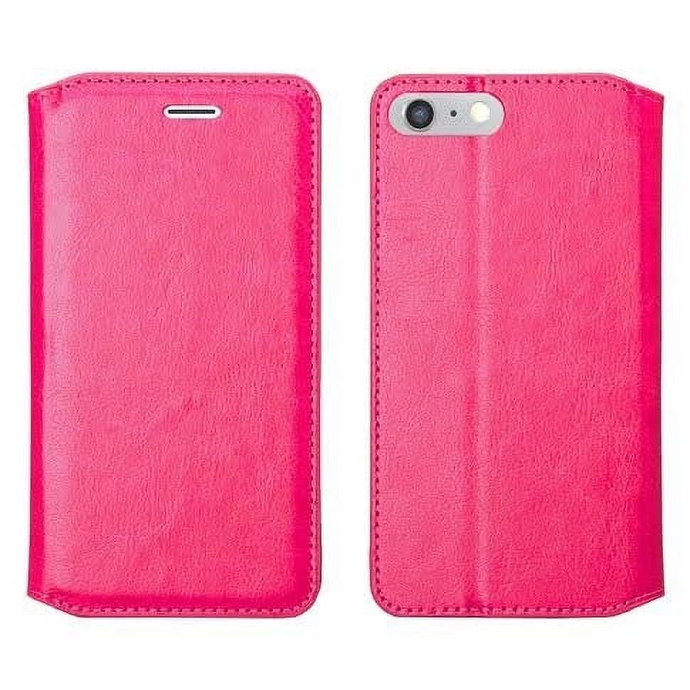 Personalized Rosewood Pink iPhone 7 Plus / 8 Plus Leather Case