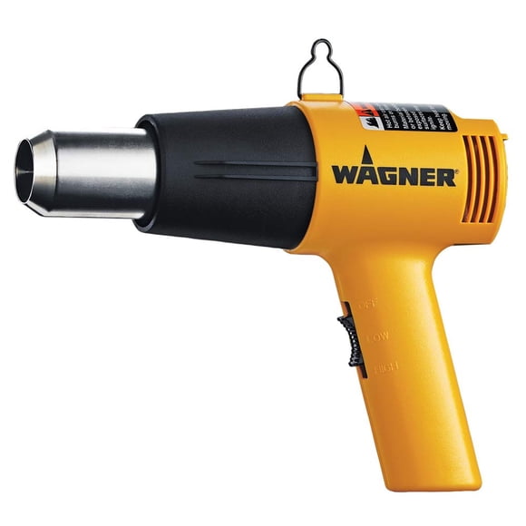 Wagner Spraytech 0503008 HT1000 Heat Gun, 2 Temp Settings 750áµ?F & 1000áµ?F, Great for Soften paint, Caulking, Adhesive, Putty Removal, Shrin