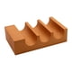 thumbnail image 3 of Soporte de madera para tacos de sushi, soporte para rollos de sushi, decoración decorativa, 3 rejillas para servir Marrón claro, 3 of 9