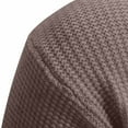 thumbnail image 4 of Miluxas Men's Crewneck Sweater Casual Long Sleeve Knitted Pullover Sweaters Khaki, 4 of 7