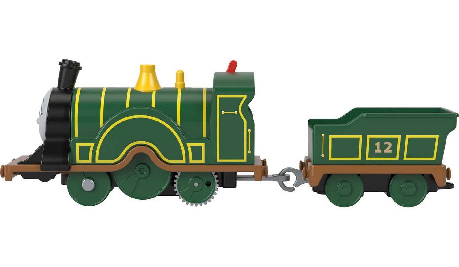 Thomas & Friends Emily Motorized Toy Train Engine with Tender for Preschool Kids