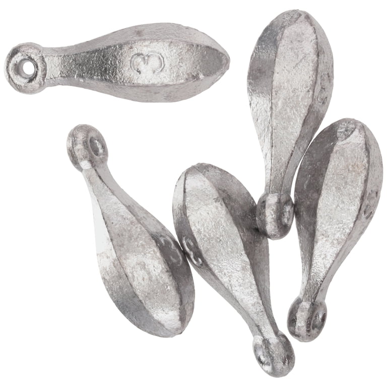 Bullet Weights Lead Bank Sinkers, 3 Oz., 5-Pack photo 2