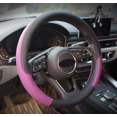 thumbnail image 1 of Microfiber Leather Steering Wheel Cover Car Anti-Slip Wheel Protector, 1 of 5