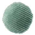 thumbnail image 2 of Velvet Strip Stool Covers Round Bar Stool Covers Chair Seat Cover Protector Case Green, 2 of 6
