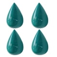 thumbnail image 2 of Billuyoard Ganchos de decoración de pared modernos, versátiles y modernos, de resina, para colgar bolsos, sombreros y ropa, 4 Uds. Decoración del hogar verde oscuro L, 2 of 6