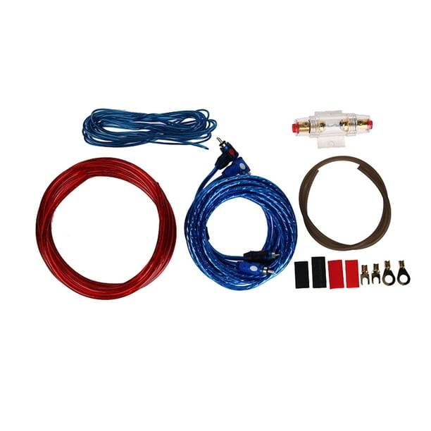 Kit Subwoofer Amplificador de Potencia para Coche, Cable de PVC, para Modificación de Audio