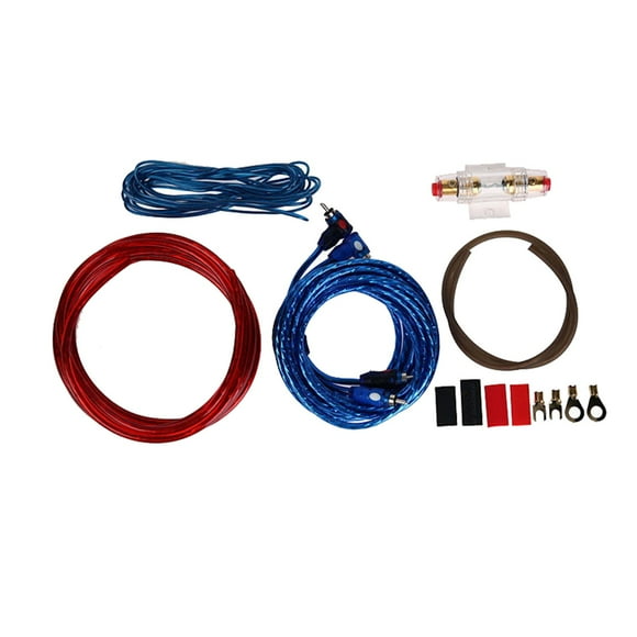 Car Power Amplifier with Subwoofer Set and Audio Modification Accessories - High - Quality Audio Upgrade for Your Vehicle