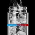 thumbnail image 4 of Infusifie Tea Infuser, 2025 New Glass Tea Infuser Bottle, Double Layer Stainless Steel Leakage Proof Glass Water Bottle with Infuser, Tea Flood Cup for Loose Leaf Tea (Rose Gold,350ml), 4 of 8