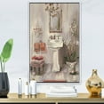 thumbnail image 3 of French Bath La baignoire I - Traditional Bathroom Framed Canvas, 3 of 3