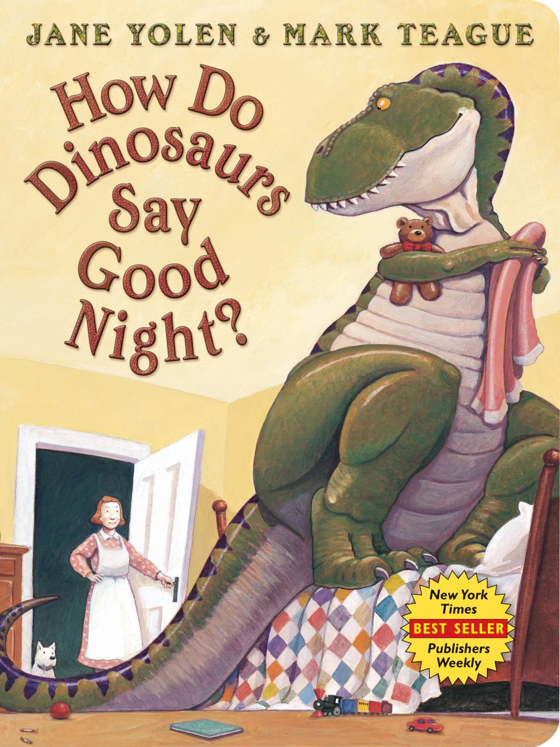 307 How Do Dinosaurs Say Good Night?音声絵本 Mark Teague, Children's Book, How Do Dinosaurs Say Good Night