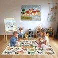 thumbnail image 4 of ASPILLOW Kids Rugs for Playroom,Soft & Non-Slip Educational Rug for Learning ABC Alphabet, Funny Dinosaurs,3x4ft, 4 of 9