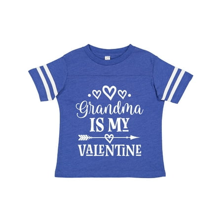 

Inktastic Grandma is My Valentine Gift Toddler Boy or Toddler Girl T-Shirt