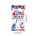 thumbnail image 3 of JHyouerji 250th Anniversary Door Cover American Flag 4th of July Patriotic Hanging Cloth Background Banner for Independence Day Front Door Home Party Decoration, 3 of 7