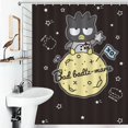 BAD BADTZMARU Shower Curtain Cartoon Anime for Boys Grils Gift