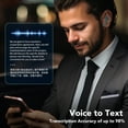 thumbnail image 4 of Auriculares para Comerciante de Idiomas, Aplicacia de Traducción Simultánea en Tiempo Real de 2 Vías, Dispositivos de Traducción de Idiomas Sin Conexión, Compatible, 4 of 7