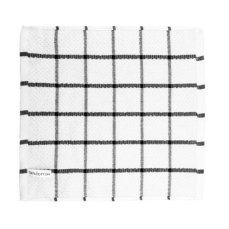 

100% Cotton Dish Cloths 1-Pack Super Soft and Absorbent Dish Rags Dish Cloths for Washing Dishes 12 x 12 Inches