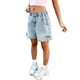 thumbnail image 1 of Pantalones cortos vaqueros para niños, pantalones vaqueros de verano para niñas, pantalones cortos, pantalones holgados, pantalones de pierna recta, pantalones de pierna ancha, ropa de abrigo informal, 1 of 6