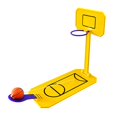 thumbnail image 2 of STARTIST Desktop Basketball Toy Portable Foldable Table Game for Office Kids Children Yellow, 2 of 9