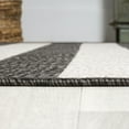 thumbnail image 7 of JONATHAN Y SANTA MONICA 8 x 10 Area Rug, Negril Two-Tone Wide Stripe - Black/Cream, SMB203C-8, 7 of 7