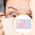 thumbnail image 1 of Caja de almacenamiento para pestañas postizas, libro de muestras portátil con lazo para mujer, estuche organizador de 16 pares de pestañas. Rosa, 1 of 8