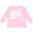 thumbnail image 3 of Inktastic Jesus Saves, Bro. Boys or Girls Long Sleeve Toddler T-Shirt, 3 of 5