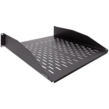 Navepoint 2U 19-Inch Universal Vented Rack Mount Cantilever Fixed Server Cabinet Shelf 18-Inches Deep Black price history on PriceWatchPro