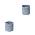 thumbnail image 4 of pitrice Easy Access To Makeup Tools - Rotating Makeup Brush Cup With Large Capacity 360 ° Rotation For Easy blue rotating style 2Set, 4 of 6
