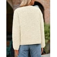 thumbnail image 2 of PRETTYGARDEN Women's Faux Fur Coat Fall Fuzzy Fleece Button up Shearling Cropped Jackets Winter Trendy Outerwear, 2 of 8