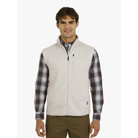 Chaps Men's & Big Men's Norwell Sweater Fleece Vest, Sizes S-3XL
