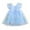 Light Blue, variant on CPNG Girls' Sheer Tulle Butterfly Accent Dress – Floral Embroidery, Flutter Sleeve & Fairy-Tale Skirt for Flower Girl, Birthday Parties & Garden Events