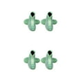 thumbnail image 4 of Transemion Unisex Silicone Waterproof Shoes Cover – Say Goodbye To Wet Feet Lightweight Green 2Set, 4 of 6