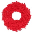 thumbnail image 2 of Vickerman Couronne de Noël Artificielle en Sapin Rouge 30 Pouces et 100 Lumières LED Rouges, 2 of 3