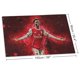 thumbnail image 2 of Bukayo Saka Bandera impresa con temática, regalo perfecto para fanáticos, amigos y familiares, y adecuada para actividades al aire libre e interiores, decoraciones de fiesta. 90*150CM, 2 of 6