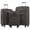 Brown, variant on EUROCO 3 Piece Softside Luggage Set,Expandable Suitcase Set with TSA Lock and Spinner Wheels,Lightweight Suitcase for Men Women(20",24",28"),Green