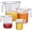 4-Piece Set (1/2/4/8-Cup), variant on - Melissa - Plastic Measuring Cups (4- Set), -Grade Measuring Jugs, 1/2/4/8-Cup Capacity, Unbreakable, Stackable, Dishwasher-Safe, for Oil, Vinegar, Flour, and