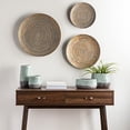 thumbnail image 4 of Torre & Tagus 902108B Corsica Ceramic Crackle 2 Tone 4-Inch Round Pot, Blue, 4 of 4