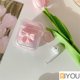 thumbnail image 1 of Corea Cute 3D Candy Color Bow Gradient Clear Auricular Funda Para Airpods 1 2 Pro Borde Ondulado Cubierta Suave Protectora Para 3, 1 of 4