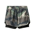 thumbnail image 2 of Honganda Fitness Basketball Shorts, Double Layer Lightweight Leggings, 2 of 5