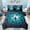 Black Teal, variant on Erosebridal Kids Marine Sharks Twin Bedding Sets, Sea Animals Bedding Comforter Set, Black Blue, 7-Piece