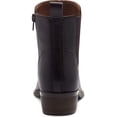 thumbnail image 4 of Lucky Brand Brown Pointed Toe Chocolate Chelsea Pull On Leather Casual Booties (Chocolate, 7), 4 of 6