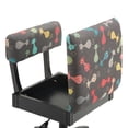 thumbnail image 3 of Arrow Adjustable Height Swivel Sewing and Craft Chair, Multiple Fabric, 3 of 3