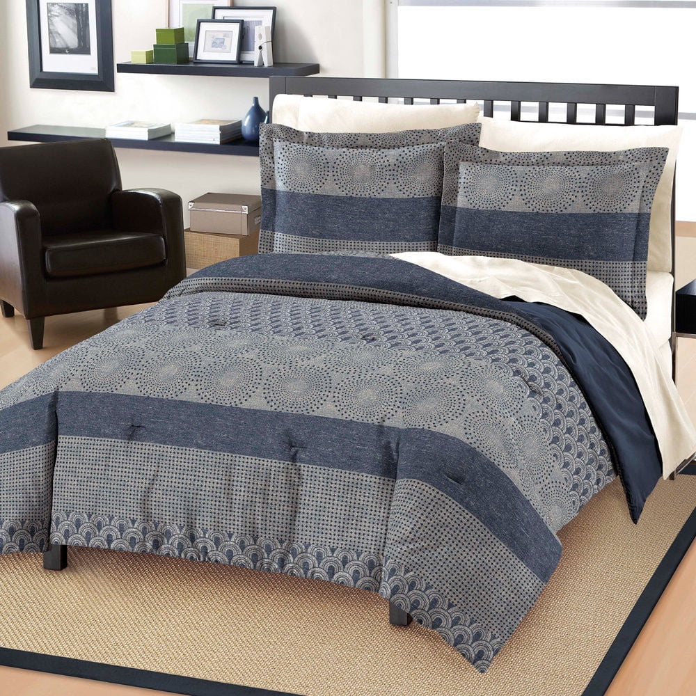 Free Spirit Marina Cotton Comforter And Sham Set Blue Queen Free Spirit Marina Cotton Comforter And Sham Set Blue Queen Com