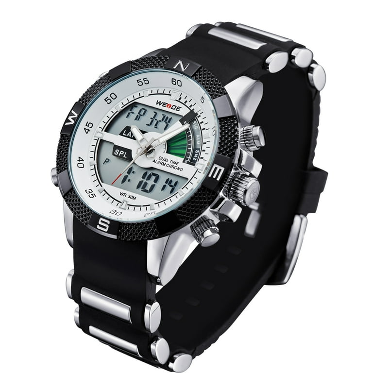 WEIDE WH1104 9C 195191 Sports Analog Digit Dual Time Display Date