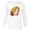 White, variant on Disney Peter Pan Wendy Darling Big Face Costume - Long Sleeve T-Shirt for Men - Customized-White