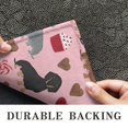 thumbnail image 6 of Pink Cute Dachshund Dog and Love Heart Door Rugs,Washable Non Slip Door Mats Indoor,Decorative Door Mats,Entry Mat Indoor for Entrance,Bedroom,Kitchen,Bathroom,20"x32", 6 of 6