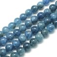 thumbnail image 2 of Natural Apatite Beads Strands Round 10x9.5mm Hole: 1mm about 38pcs/strand 14.5 inch, 2 of 3