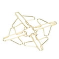 thumbnail image 1 of Clips De Papel, Lindos Y Prácticos Clips De Papel Dorados En Forma De Avión De Galvanoplastia Portátiles Para La Oficina Para El Hogar, 1 of 7
