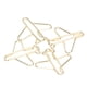 thumbnail image 1 of Clips De Papel, Lindos Y Prácticos Clips De Papel Dorados En Forma De Avión De Galvanoplastia Portátiles Para La Oficina Para El Hogar, 1 of 7